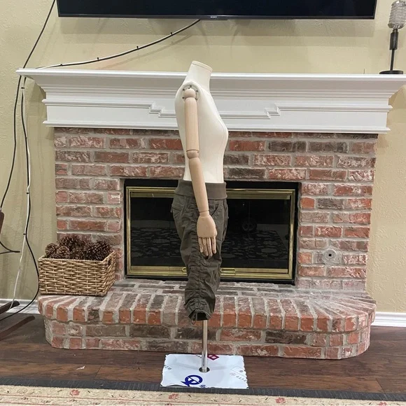 Vintage Y2K Jolt army green ruched capri pants / JR 5 / Excellent condition - Picture 11 of 13